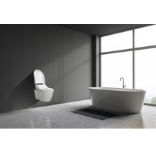 Dusch WC-Sitz Form&Style Panay weiß mit Fernbedienung und Absenkautomatik-thumb-6