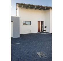 Pavé rectangulaire anthracite 20 cm x 10 cm x 10 cm