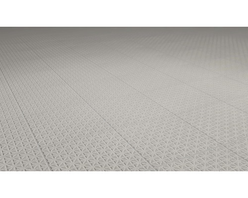 Bodenbelag aus Kunststoff mit geometrischem Muster