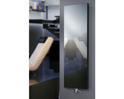 Radiateur design SCHULTE New-York avec miroir 1806x608 mm blanc avec raccordement au centre sans porte-serviettes Radiateur design SCHULTE New-York avec miroir 1806x608 mm blanc avec raccordement au centre sans porte-serviettes