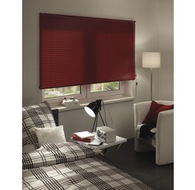 SOLUNA DIM-OUT Alu-Jalousie 210 x 170 cm rot, mit 20% mehr Lamellen zur besseren Verdunkelung