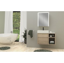 Meuble sous-vasque Baden Haus Space largeur 50 cm chêne Bruges