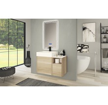 Meuble latéral Baden Haus Space largeur 30 cm chêne bruges 55033