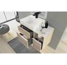 Meuble latéral Baden Haus Space largeur 30 cm chêne bruges 55033