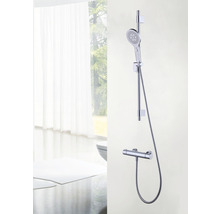 Robinet de douche avec thermostat AVITAL TROTINA chrome avec ensemble barre de douche-thumb-1