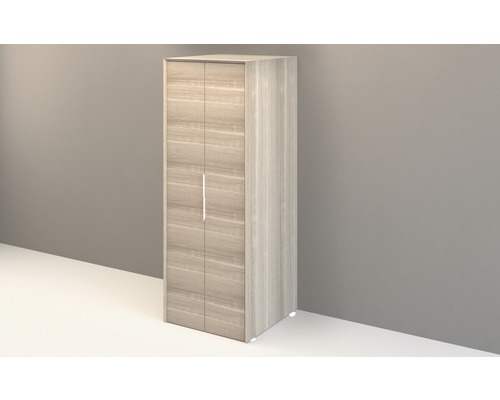 Hoher Kleiderschrank mit zwei Türen