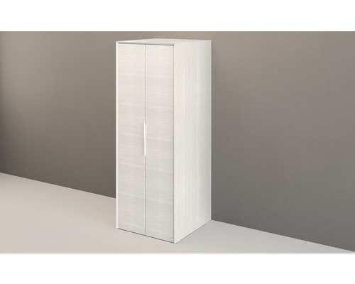 Schmaler Kleiderschrank mit zwei Türen