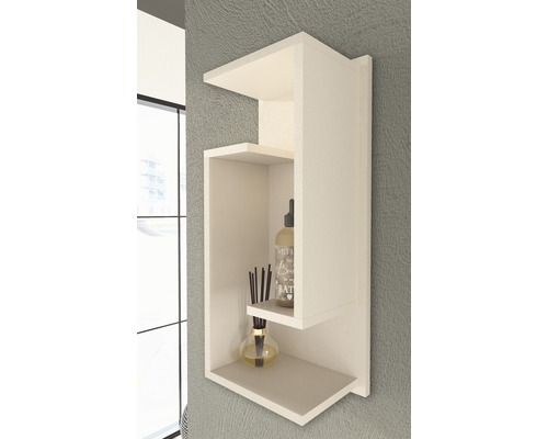 Wandregal mit drei Ablageflächen zur Aufbewahrung