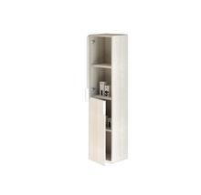 Armoire haute Baden Haus Space 150x35 cm blanc Rock 2 portes