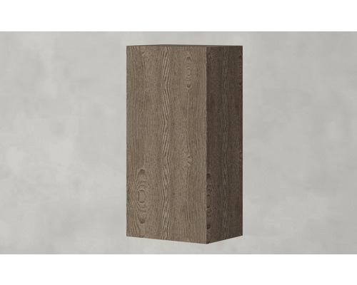 Colonne rectangulaire avec structure en bois pour aménagement intérieur
