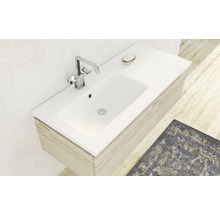 Waschtischunterschrank Baden Haus Avril BxHxT 100 x 30 cm x 45 cm Frontfarbe eiche hell holzdekor