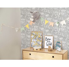 Papier peint intissé 108567 Kids@Home Jungle Animals