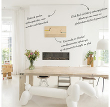 Rail à photos All-In-One Click Rail 4 m blanc Primer