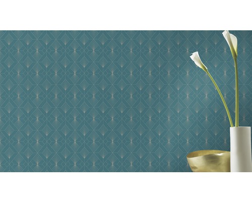 Papier peint avec motif géométrique