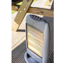 Radiateur électrique de terrasse sur une terrasse