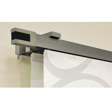 Endstück Stripe für Luxor stahl-gebürstet 35 x 14 mm 2 Stk.