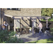 Toiture pour terrasses Rimini, 541x250 cm, pin Douglas