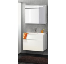 Waschtischunterschrank FACKELMANN Style BxHxT 79,5 x 59 cm x 49 cm Frontfarbe weiß glanz 80934
