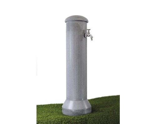 Borne de puisage de jardin en plastique avec robinet