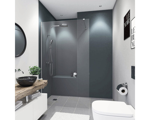 Duschrückwand BREUER anthrazit 90 x 210 cm Duschrückwand BREUER anthrazit 90 x 210 cm