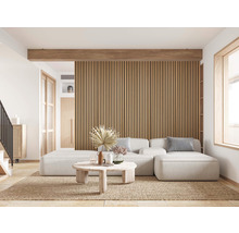 Akustikpaneel Nordic Acoustics classic Eiche 22x605x2400 mm-thumb-4 Akustikpaneel Nordic Acoustics classic Eiche 22x605x2400 mm-thumb-4