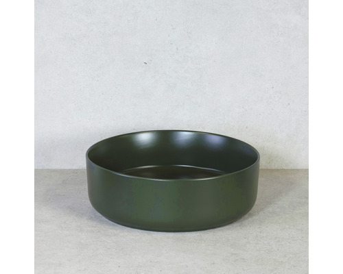 Grüne Keramikschale