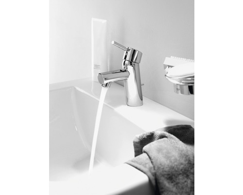 Grohe Concetto New - Mitigeur de lavabo avec tirette de vidage, chrome  32629002