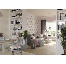 Papier peint intissé 810301 Selection Home Collection uni blanc-thumb-3