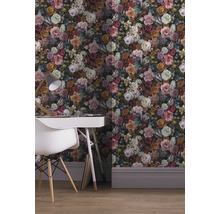 Papier peint intissé 108214 fleur multicolore