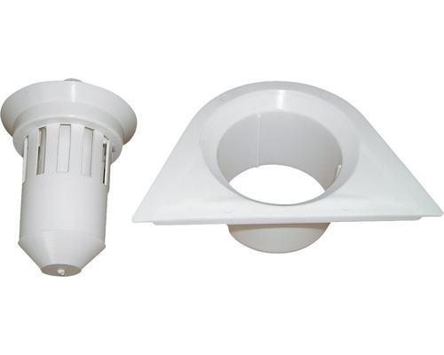 Ablaufgarnitur mit Geruchsverschluss und Ablaufgehäuse