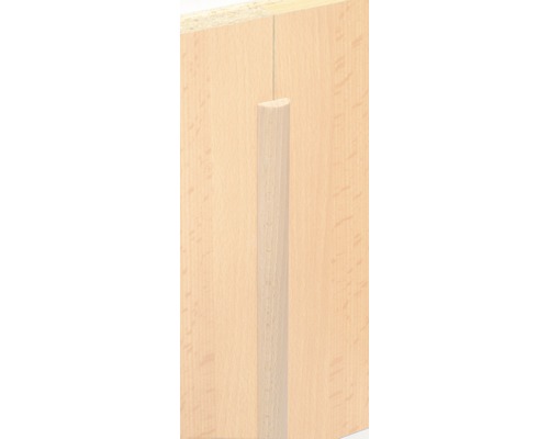 Baguette en bois comme protection des bords