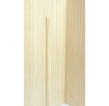 Detailansicht einer Holzvertäfelung