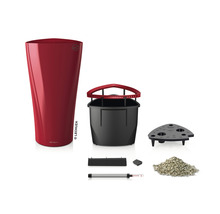 Lechuza Classico 43 kit complet avec pot de fleurs, pot intérieur, substrat de terre et indicateur de niveau d''eau