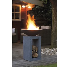 Feuerschale e’lite design elements Elite viereckig 40 x 40 cm Stahl anthrazit