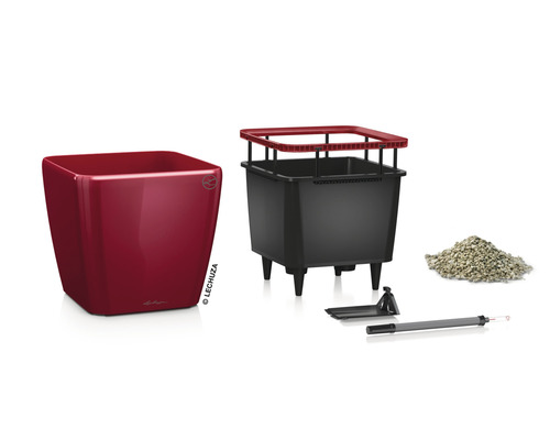 Lechuza Classico 21 Pflanzgefäß Komplettset mit Bewässerungssystem und Zubehör