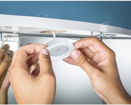 Paulmann Einbauleuchten-Set, 5 Stück, 3,5 Cm Micro Linie – LED, Superflach, Für Schrank & Regal
