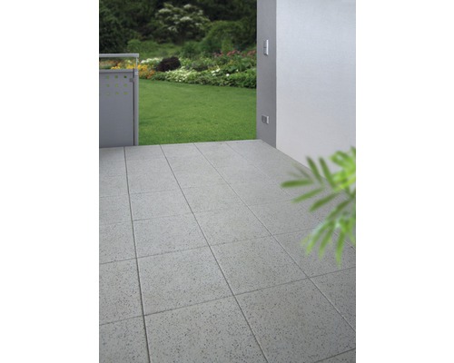 Dalle pour terrasses en béton iStone Starter quartz 40x40x4 cm