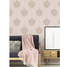 Vliestapete 37552-5 New Elegance Ornament Rosa