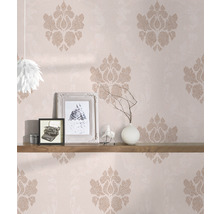 Vliestapete 37552-5 New Elegance Ornament Rosa