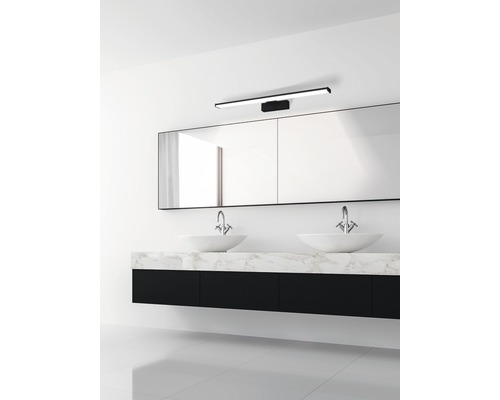 Applique murale pour miroir, BOX 1-60 N LED , noir mat, LED, 2700k