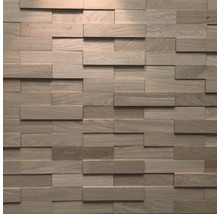 Panneau mural en bois avec aspect tridimensionnel