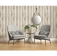 Vliestapete 36893-1 Elements II Holzoptik creme