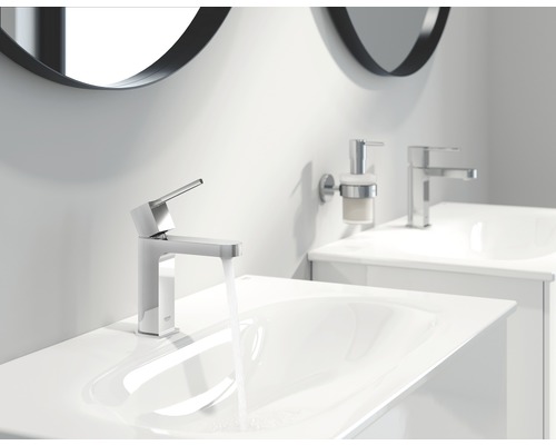 Mitigeur de lavabo GROHE Plus taille M chrome avec bonde de vidage clic  clac 23872003 - HORNBACH Luxembourg