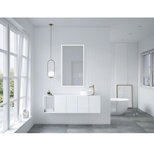 LED Spiegel ALU 65 x 80cm silver