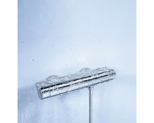 Aufputz Duscharmatur mit Wasser