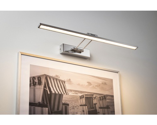 Lampe de tableau LED 1050 lm 2700 K l 58,5 cm Beam Sixty chrome