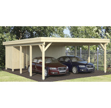 Carport double Palmako Karl 40,6 m² 600 x 762 cm apprêt par immersion