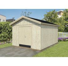 Gartenhaus Palmako Martin 13,6 m² inkl. Fußboden und Trittschutz 367 x 502 cm natur