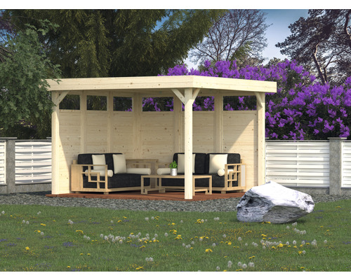 Élément en bois Palmako Pavillon Lucy 12,2 m² 103x230 cm apprêt par immersion