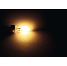 Ampoule à broche LED COB Chip à intensité lumineuse variable G4/2,5W 240 lm 3000 K blanc chaud lot de 1 transparent/argent-thumb-4